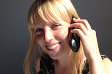 Callcenter Frau